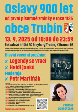 Oslavy 900 let Trubína