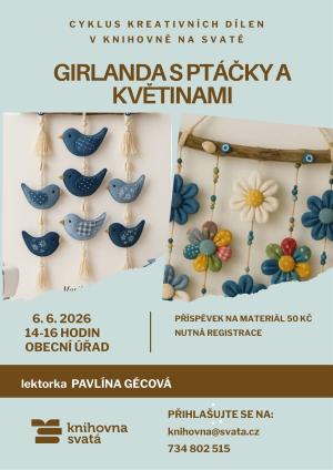 kreativní dílna s girlandou